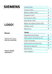 Siemens LOGO! DM 8 230R Manual