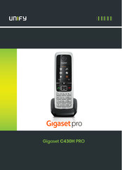 Unify Gigaset SL750H PRO Manual Del Usuario