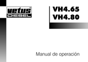 Vetus DIESEL VH4.80 Manual De Operación