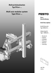Festo DG Serie Manual Del Usuario
