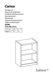 Habitat Camus 823386 Instrucciones