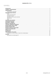 ENERGY SISTEM ESG 4 Manual De Usuario