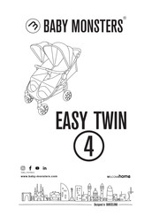 BABY MONSTERS EASY TWIN 4 Manual Del Usuario