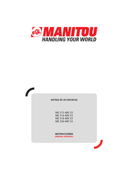 Manitou ME 316 48V S3 Instrucciones