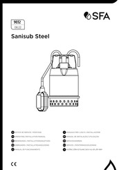 SFA Sanisub Steel Manual De Funcionamento