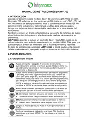 LabProcess 700 Serie Manual De Instrucciones