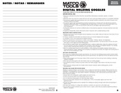 Matco Tools WG3000S Manual De Instrucciones