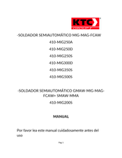 KTC 410-MIG250S Manual