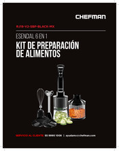 Chefman RJ19-V2-SBP-BLACK-MX Manual Del Usuario