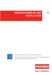 Franke UT320 Instrucciones De Uso