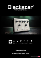 Blackstar Amplification AMPED1 Manual Del Propietário