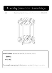 Southern Enterprises CK7762 Instrucciones De Asamblea