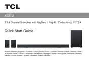 TCL X937U Guia De Inicio Rapido