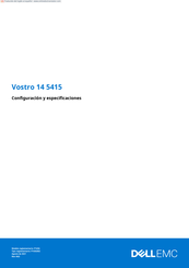 Dell Vostro 14 5415 Configuración Y Especificaciones