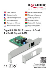 DeLOCK 90381 Manual Del Usuario