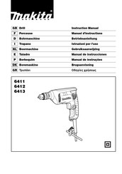 Makita 6412 Manual De Instrucciones