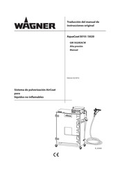 WAGNER AquaCoat 5010 Traducción Del Manual De Instrucciones Original