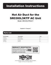 Tripp-Lite SRCOOL3KTP Instrucciones De Instalación