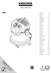 Kärcher WD 2 Manual De Instrucciones