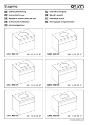 KEUCO Stageline 32864 01V0 Serie Manual De Instrucciones De Uso