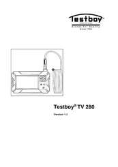 Testboy TV 280 Manual De Instrucciones