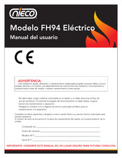 Nieco FH94 Electrico Manual Del Usuario