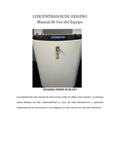 Oxygenic Power XY-6S-10-F Manual De Uso