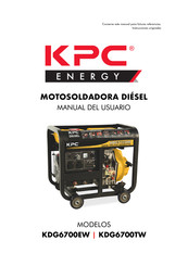 KPC KDG6700TW Manual Del Usuario