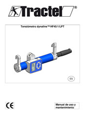 Tractel dynaline HF45/1/LPT Manual De Instrucciones