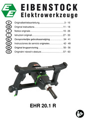 EIBENSTOCK EHR 20.1 R Instrucciones De Servicio