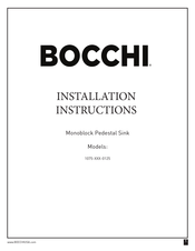 BOCCHI 1075-0125 Serie Instrucciones De Instalación