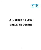 ZTE Blade A3 2020 Manual De Usuario