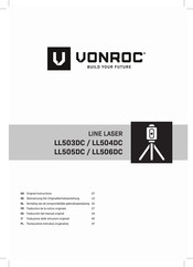 VONROC LL506DC Traducción Del Manual Original