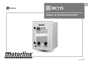 Motorline professional MC115 Manual De Usuario