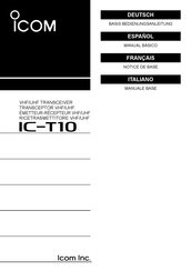 Icom IC-T10 Manual Básico