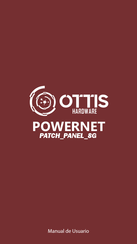 OTTIS POWERNET PATCH PANEL 8G Manual De Usuario