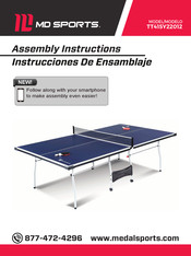 MD SPORTS TT415Y22012 Instrucciones De Ensamblaje