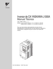 YASKAWA YASKAWA-L1000A Manual Tecnico