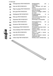 Mafell F160 Instrucciones De Montaje