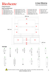 Ricchezze Mesina Serie Instrucciones De Montaje