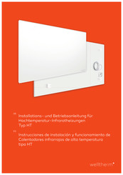 welltherm HT Serie Instrucciones De Instalación Y Funcionamiento