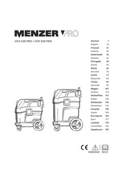 Menzer VCH 530 PRO Manual De Instrucciones