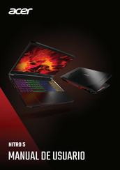 Acer Nitro 5 Manual De Usuario