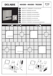 Delabie 763300 Instrucciones De Montaje