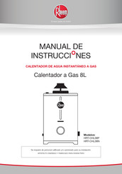 Rheem HRT-CHL-08P Manual De Instrucciones