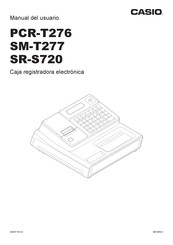 Casio PCR-T276 Manual Del Usuario