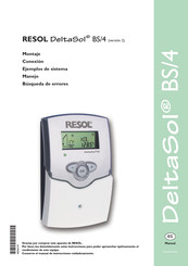Resol DeltaSol BS/4 Manual