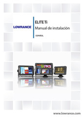 Lowrance ELITE-7Ti Manual De Instalación