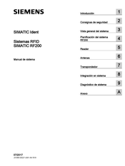 Siemens SIMATIC RF200 IO-Link Manual De Sistema