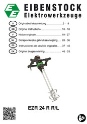 EIBENSTOCK EZR 24 R R/L Instrucciones De Servicio Originales